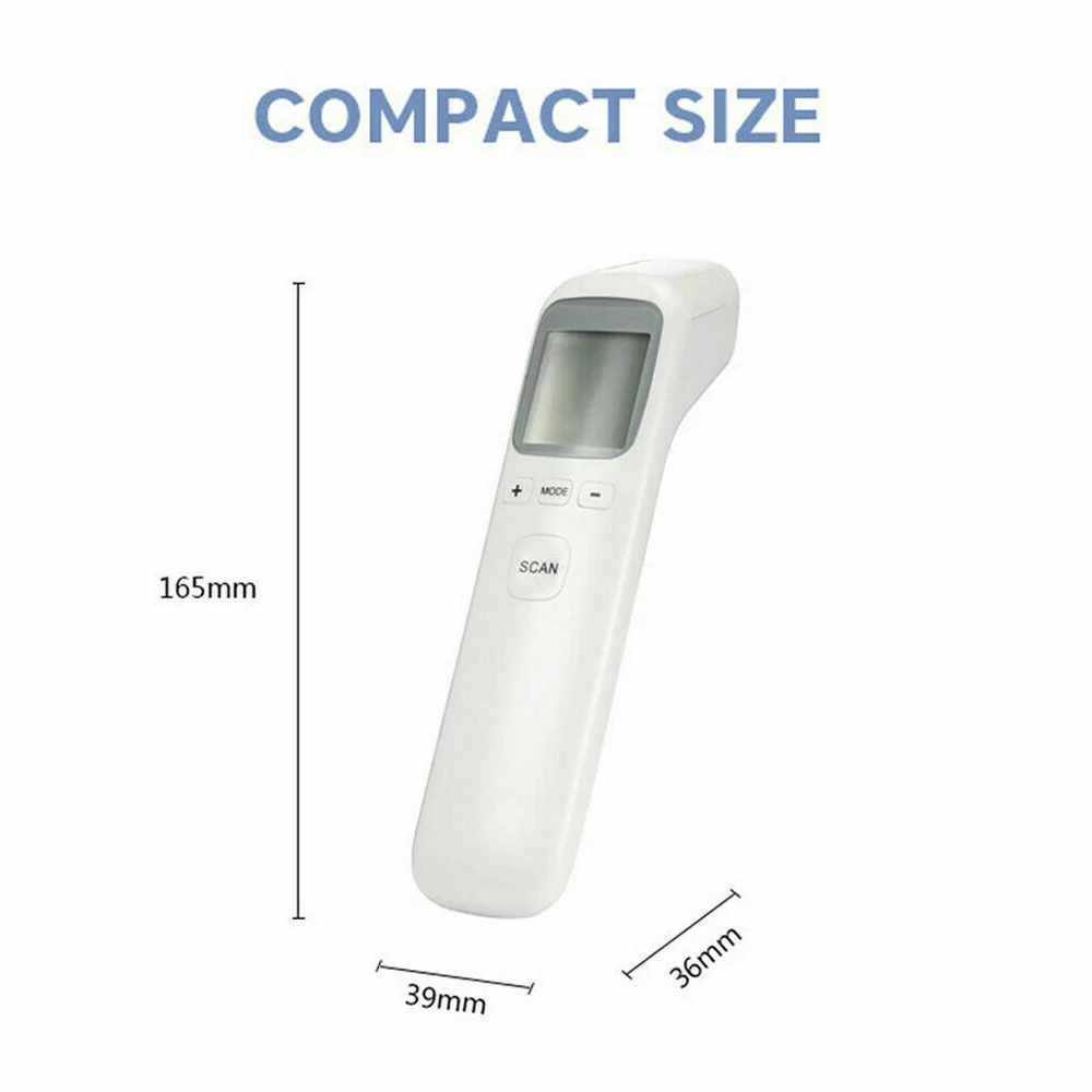 Детский Инфракрасный цифровой термометр с ЖК-дисплеем для измерения тела, лоб, ухо, бесконтактный термометр для взрослых, инфракрасный