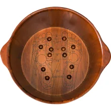 Новинка поступления бытовой пузырь ноги стволов твердая деревянная, для spa педикюр мойка для мытья ног Замачивание ног ванна для ног для взрослых ванна для ног