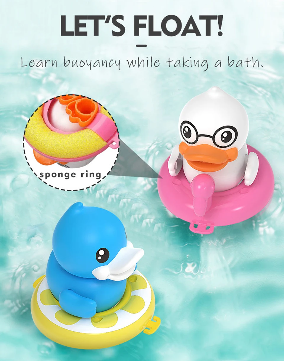 Hugsweet Jouet Canard Pour Bébé | Jouet Canard Bébé | Animal