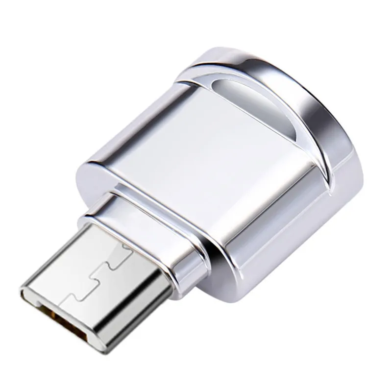 Адаптер для чтения карт OTG для samsung Galaxy S8 сплав USB 3,1 type C Micro SD TF кард-ридер адаптер для samsung Galaxy S7 Edge
