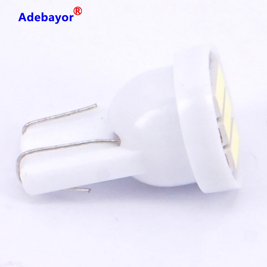 1000X Автомобильный светодиодный w5w 194 T10 7014 3 светодиодный SMD 7020 t10 3smd ширина Клин для лампы авто светодиодный светильник лампа белый Adebayor