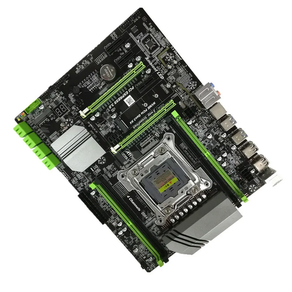 

X99 Lga2011 3 Stable 4 Channel Ddr4 Motherboard Desktop Computer CPU Interface Module Mainboard Systemboard Repair Professional