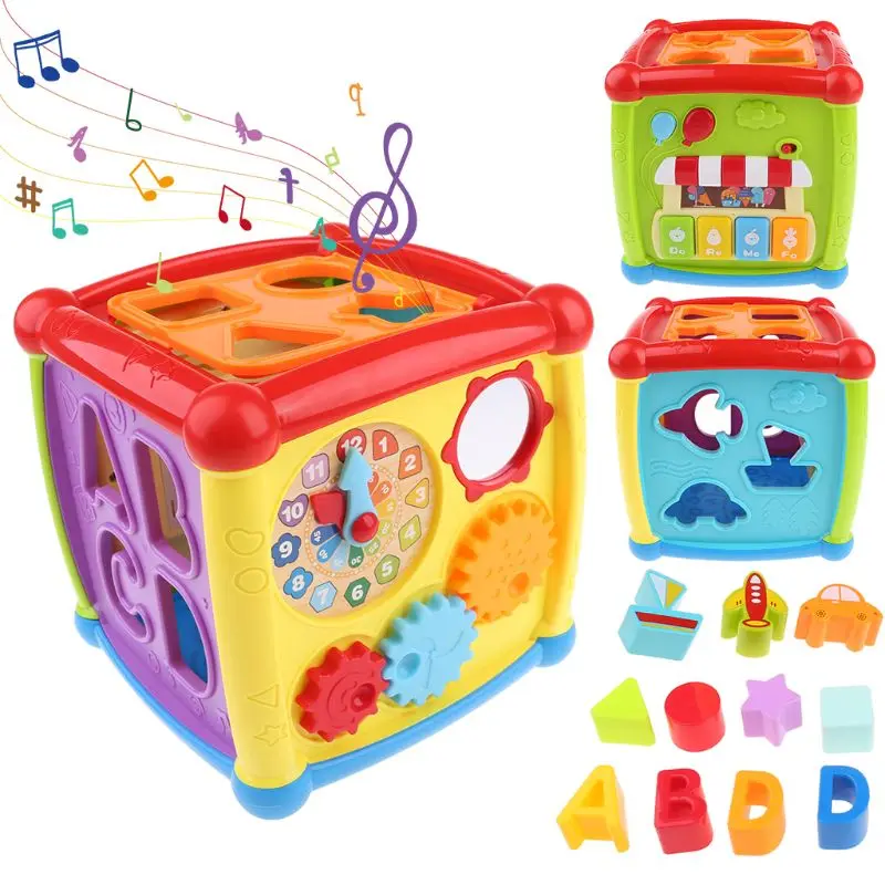 Multifunctional Musical Toys Toddler Baby Geometric Toys Classification