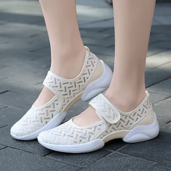 

Women Sneakers Breathable Mesh Summer Female Casual Shoes Comfortable Women's Loafers Walking Flats For Woman Plus Size 35-42