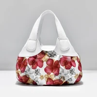 Sac à main de luxe en cuir PU pour femmes, Design floral, poignée supérieure, sacs à bandoulière, sacoche, fourre-tout 2