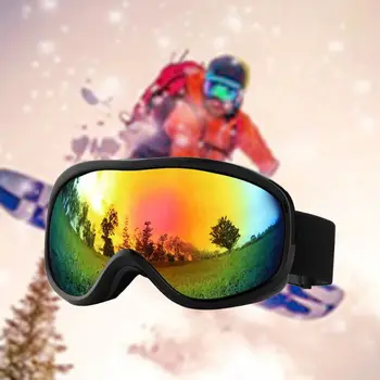 

Ski Eyeglasses Outdoor Equipment Hiking Climbing Glasses Double Fog Snow Goggles