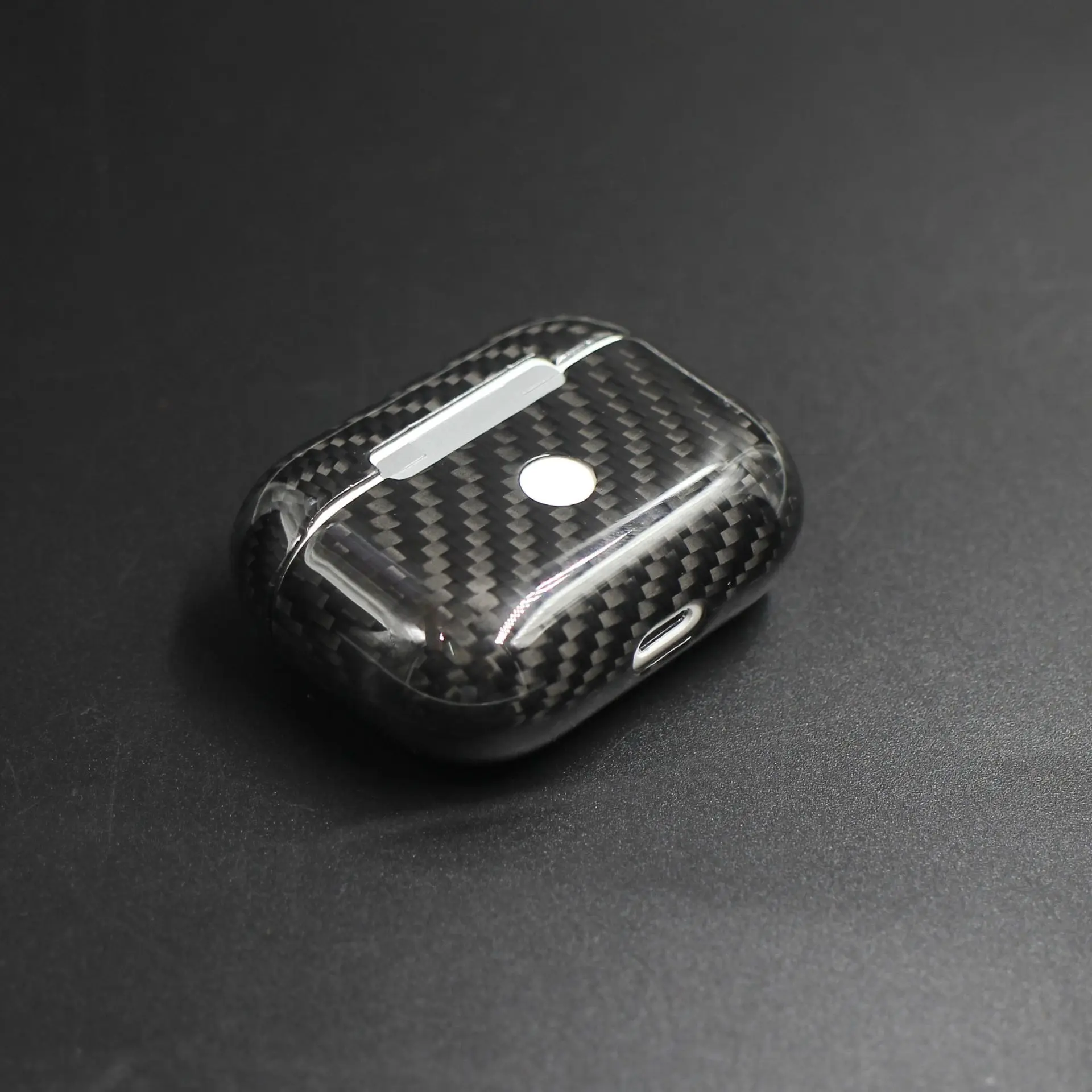 Чехол из настоящего углеродного волокна для Apple AirPods Pro 2, Беспроводная зарядка Bluetooth, чехол для наушников AirPods 2, 3, аксессуары