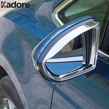 

For VW For Volkswagen Touran 2016 2017 2018 2019 ABS Chrome Car Rearview Mirror Eyebrow Rain Protection Styling Accessories
