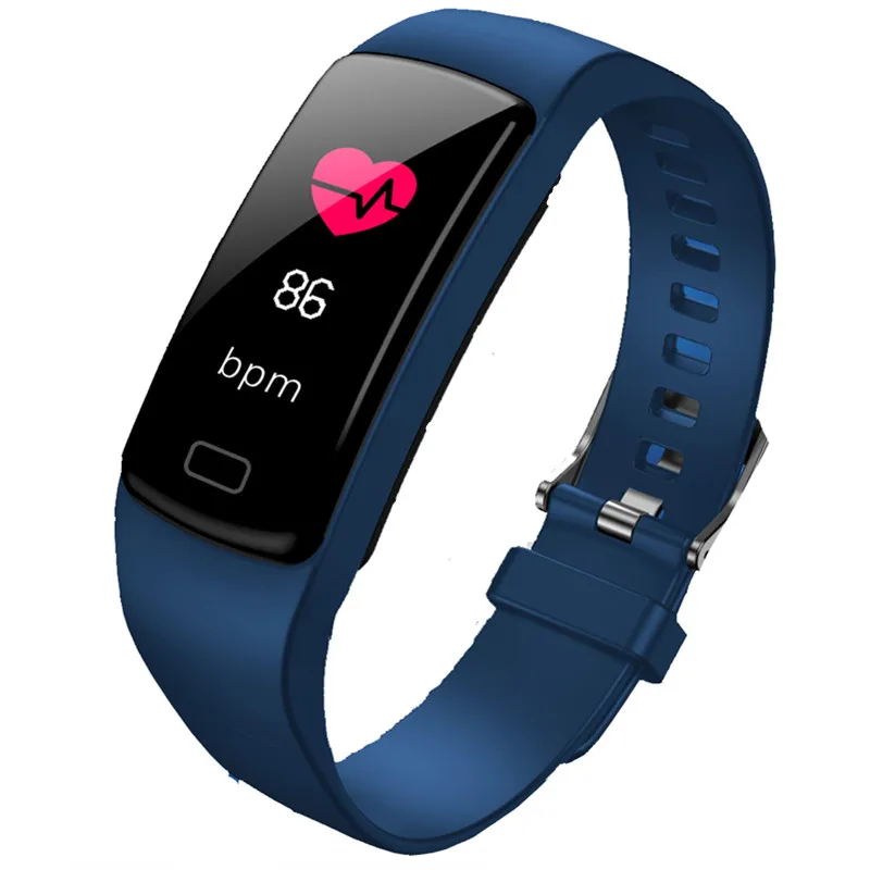 

Y9 Fitness Smart Bracelet Blood Pressure Heart Rate Monitor Wristband IP67 Sleep Reminde Bracelet Sport Smart-Tracker Wristband