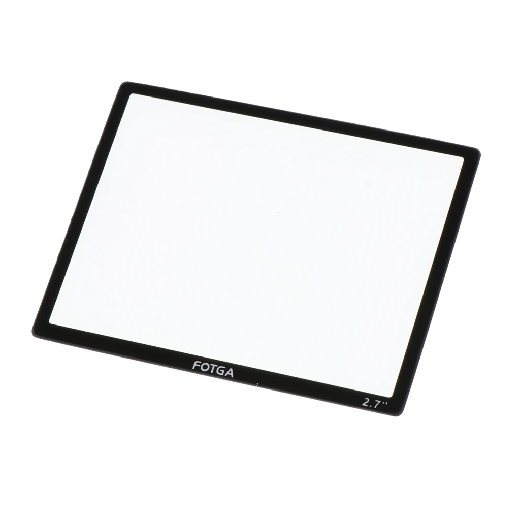 Tempered Glass Screen Protector, 8H Hardness 0.5mm Ultra-Thin Camera LCD Screen Protector for 2.7 inch Camera