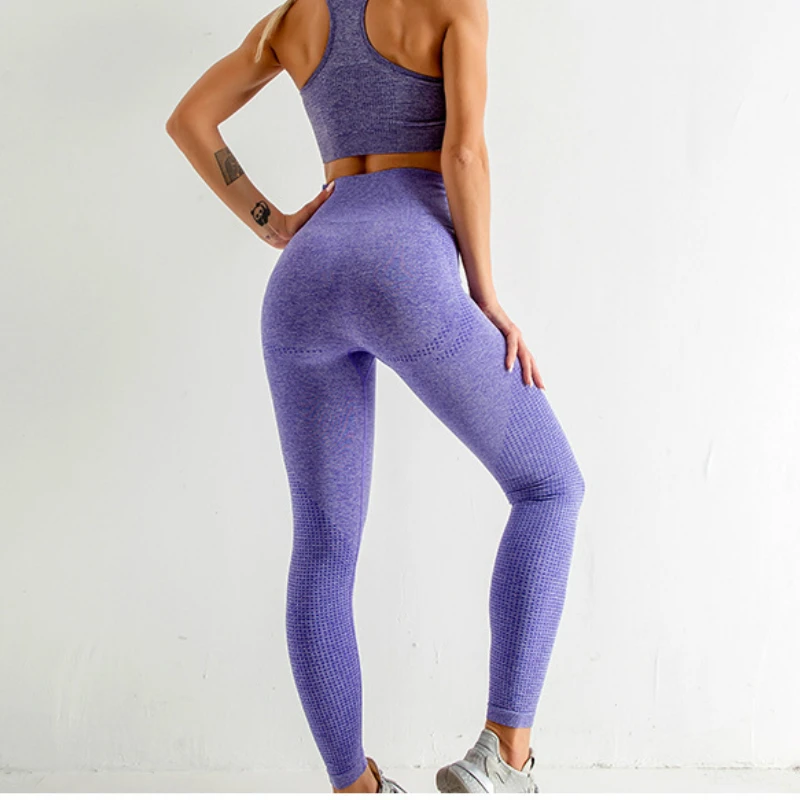 Seamless-Leggings Yoga-Pants Running Tights Sportswear Gym Fitness Workout High-Waist