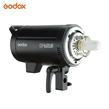 Godox DP600III Studio Flash Light Modeling Light 600W 2.4G Wireless X System Strobe Light 5600K Photography for Wedding Portrait