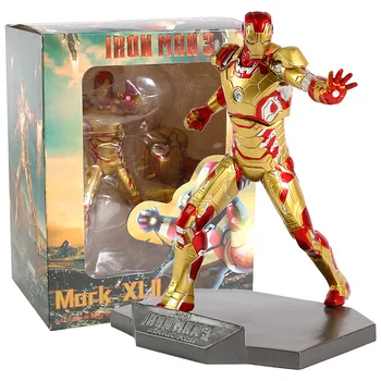 

Iron Man MK42 Action Figure 1/10 scale painted figure Battle Ver. Iron Man Mark 42 PVC figure Toy Brinquedos Anime
