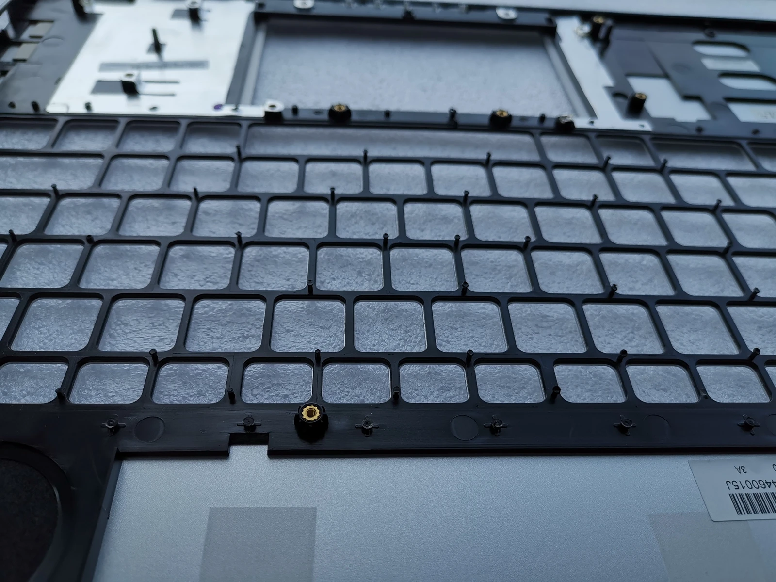 Пустой русский/США серебро и Упор для рук верхний чехол Asus N56J N56JN N56JR N56JK N56V N56VV N56VB