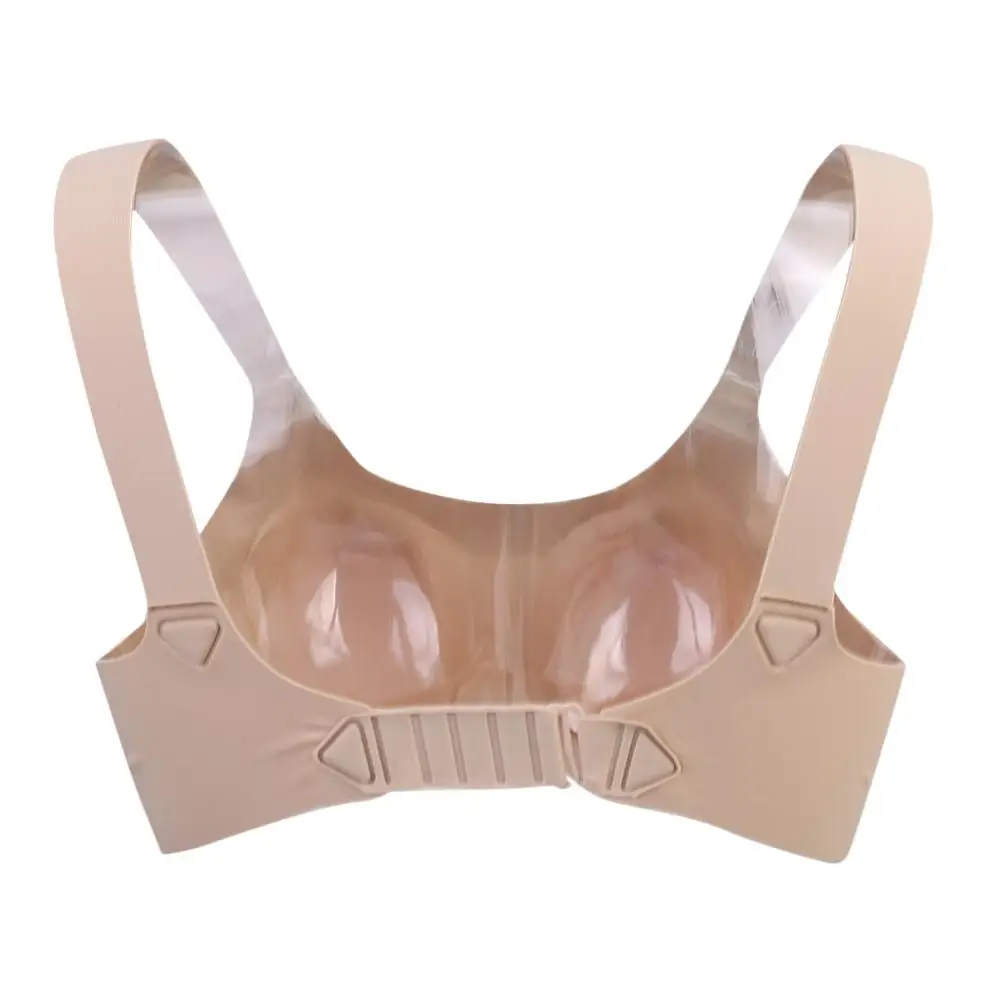 Skup Formy silikonowe piersi fałszywe cycki proteza biustonosz 500 1400g A D kubek biustonosz dla Crossdresser mastektomia Novety kostium biustonosze push up