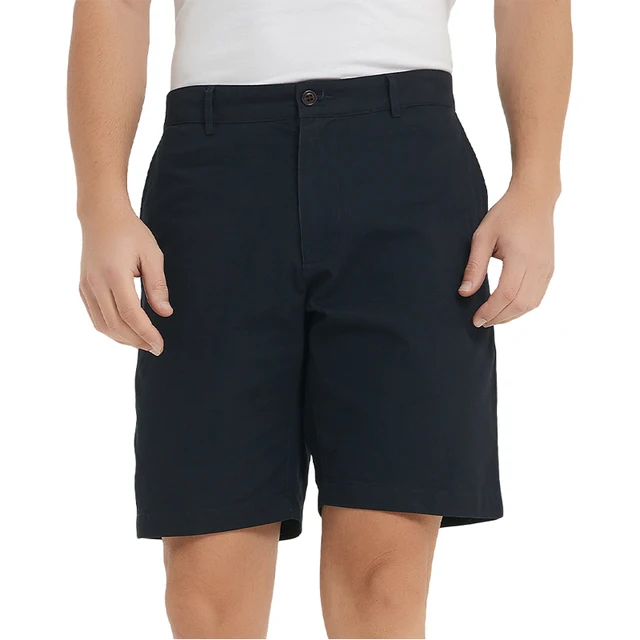 100% Cotton Mens Shorts Casual Classic Fashion Fit Comfy Chino Golf Short US Size navy