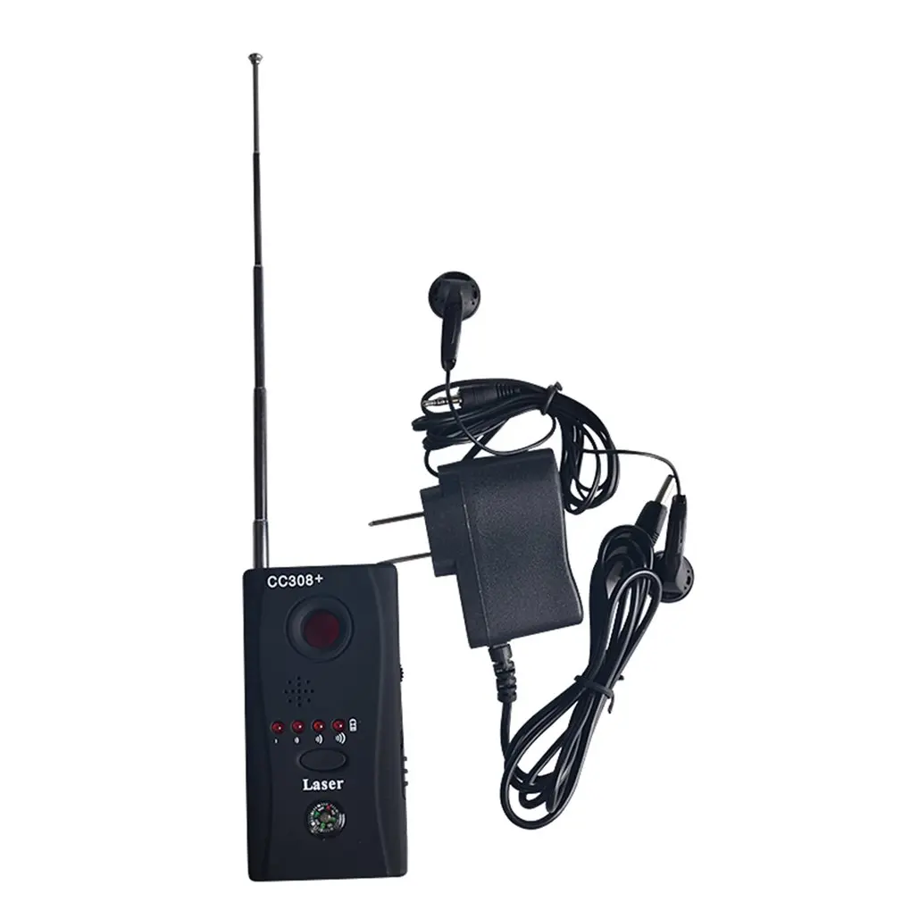 Многофункциональный беспроводной объектив камеры детектор сигнала CC308+ Радио Сигнал волны камера слежения полный спектр WiFi RF GSM искатель устройств