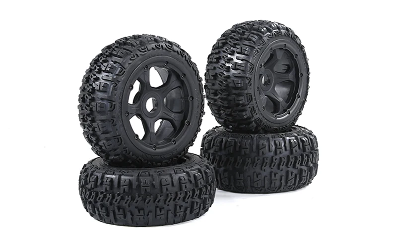 Передние и задние внедорожные шины экскаватора на 5 спицевых колесах подходят