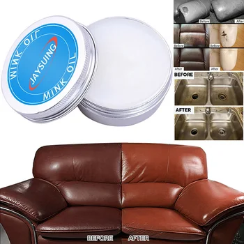 

Nursing Leather Repair Oil Finish Cream for Car Seat Sofa Shoes DIY Crafts for Sheep Leather Bag Maintenance Leather Cleaner