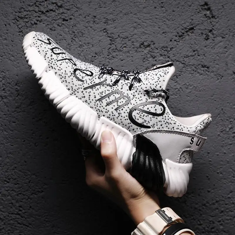 

Sup Autumn Breathable Outdoor Fly Woven Versatile Sports Casual Korean-style Trend Running Students MEN'S SHOES