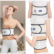  LEAMAI Back Belt Waist Support Belt Lumbar Support Adjustable Lower Back Brace Stretcher Lumbar Traction Device Decompression 