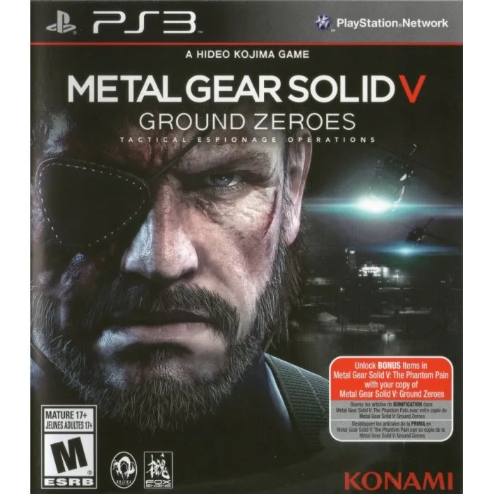 Игра Metal Gear Solid V: Ground Zeroes (PS3) б/у | Электроника