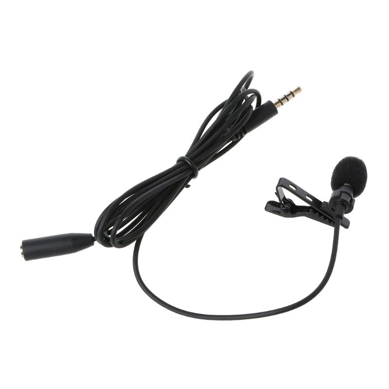 Петличный клип на лацкане Hands-Free микрофон для ПК ноутбук планшет сотовый телефон AXYF