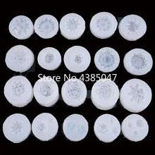 1 шт. мульти цветок DIY ремесло кулон Expoxy инструменты со шкалой из кристаллов Ювелирные изделия смолы формы для ювелирных изделий инструмент