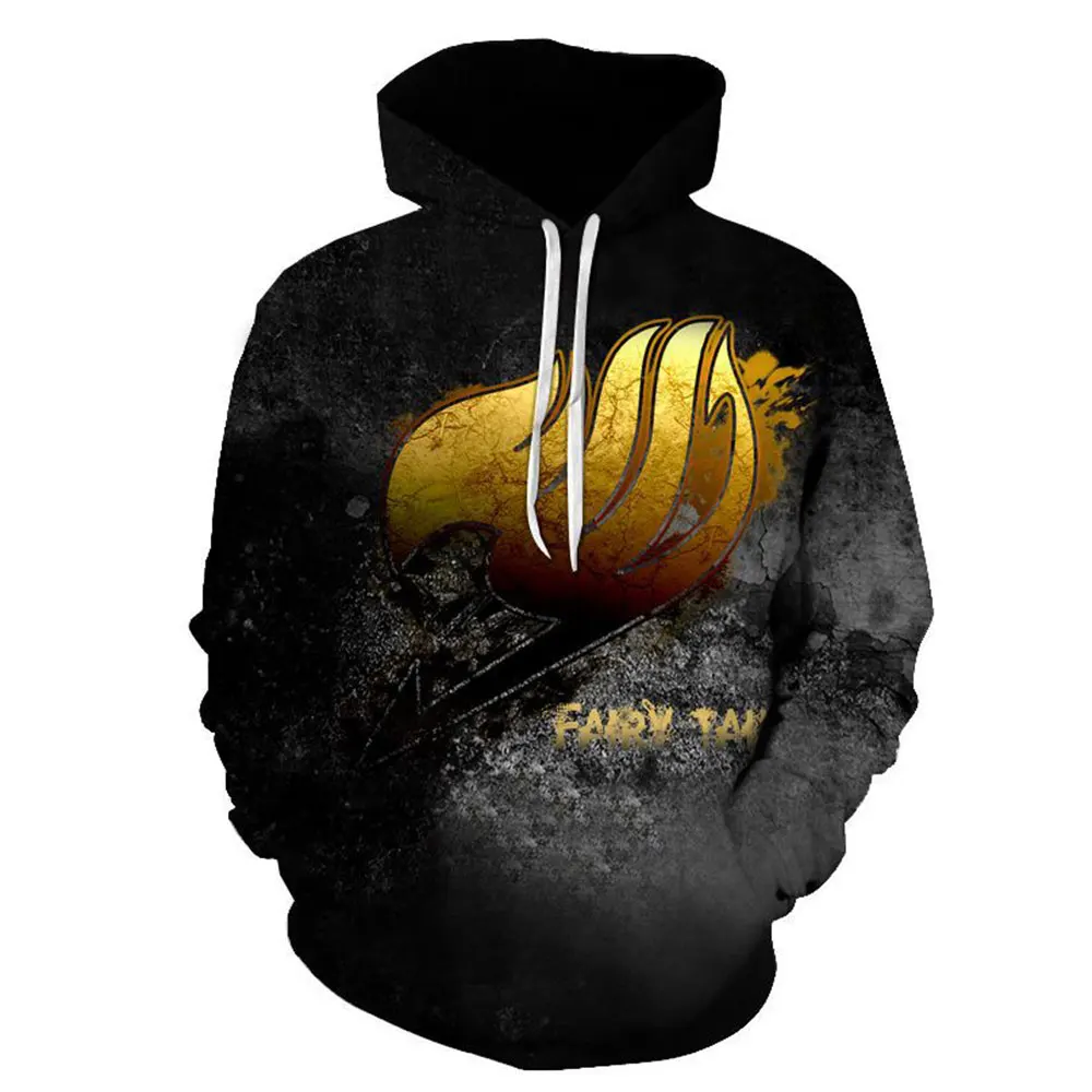 

New 3D Printed FAIRY TAIL Men Women Autumn Winter Hoodie Fashion Casual Men's Clothing Brand Hoodies Funny Streetwear Sweatshirt
