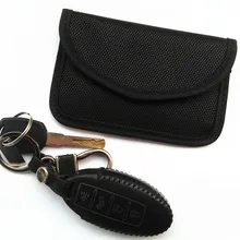 Оксфорд ткань мини универсальный RFID автомобильный экранированный Ключ анти-сканирующий сигнал экранированный неключ крышка