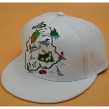 Вышивка хип-хоп шляпа фиолетовый snapback Кепка полиэстер материал маленькое количество как индивидуальный дизайн