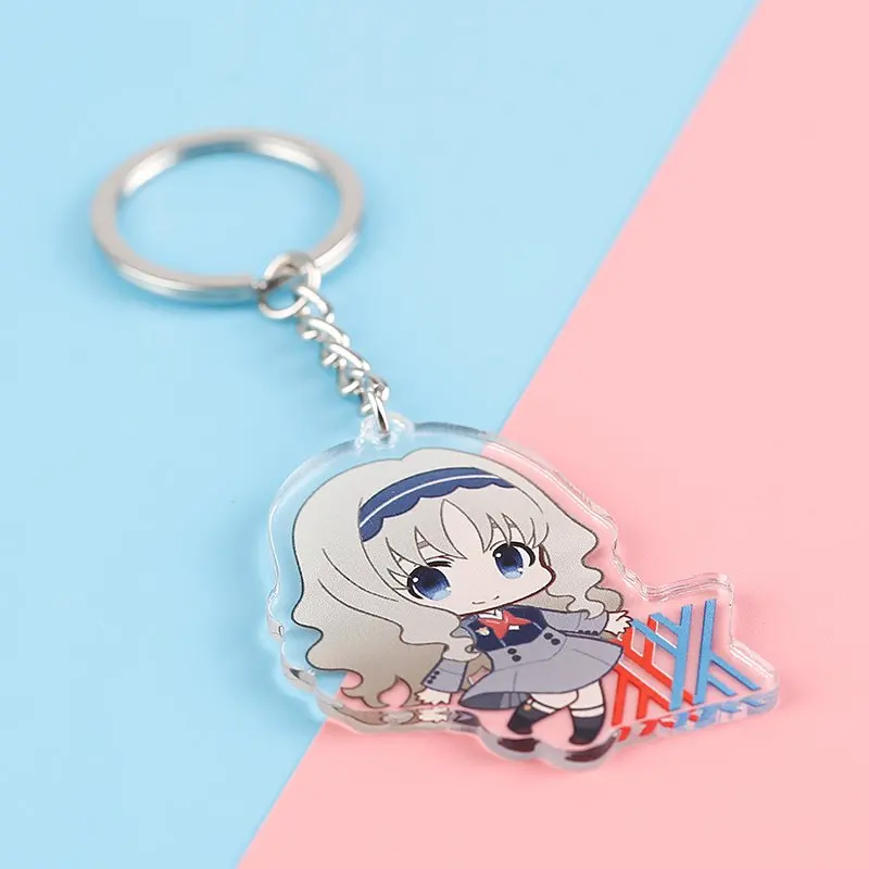 Аниме DARLING в FRANXX акриловый брелок мультфильм милый отаку подарок|Брелоки| |
