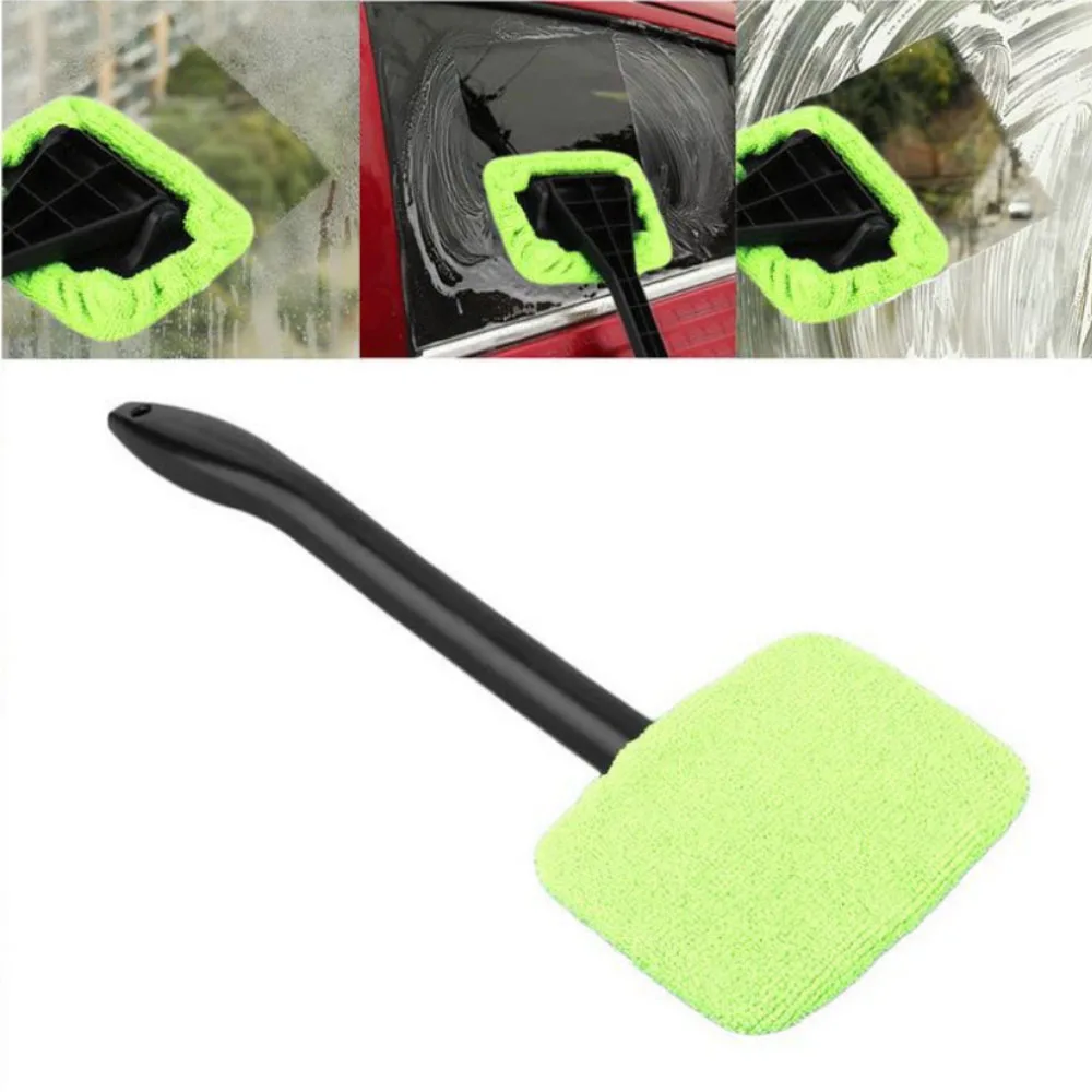 Microfiber Long Handle Cleaning Brush For Glass Window Car Windshield Cleaner Cloth Washable Portable Tools|Чистящие щетки| |