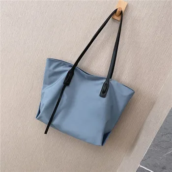 

Women's Casual Styles Simple Nylon Mature Handbag Large Totes Shoulder Bag