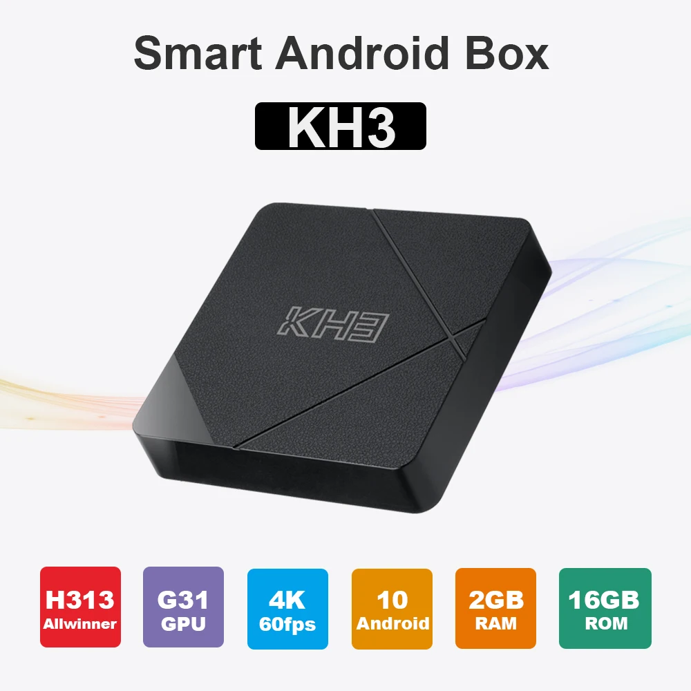 hdr suporte de vídeo ota atualização caixa inteligente mecool kh3