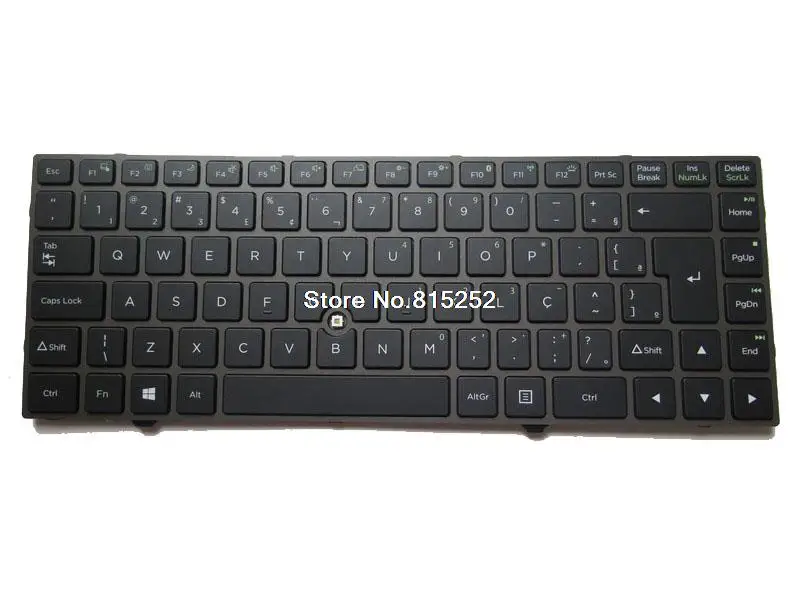 

Laptop Keyboard For Shuttle SHM16G28PAJF512 82R-14E280-4218 16G2JF510PAL-E BR Brazilian With Frame Backlight With Pointing stick