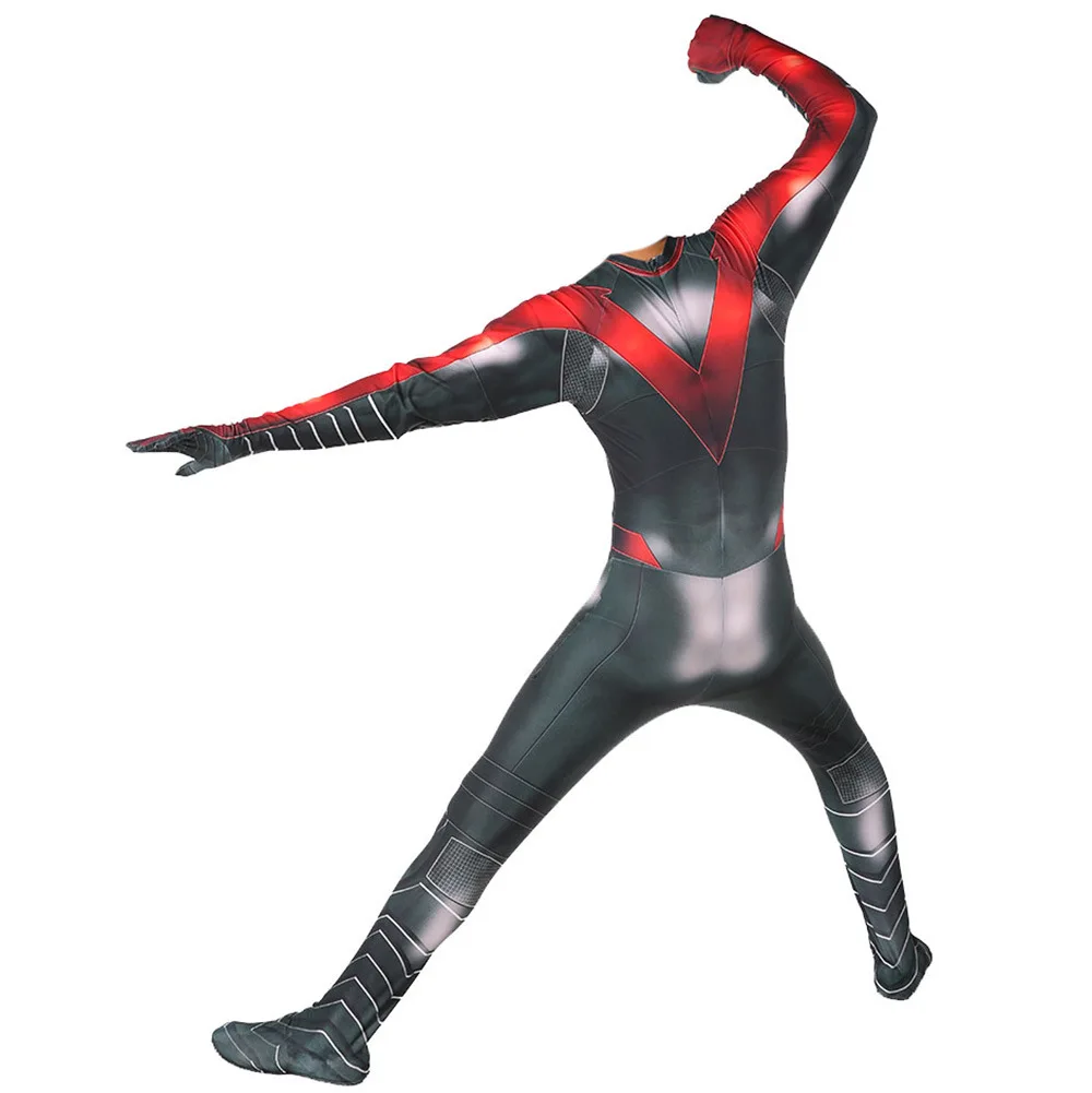 NightWing 004 Kostuum Cosplay Superheld Zentai Body Jumpsuit Spandex Halloween  Kostuum TadRyerstad Mannelijke Vrouwelijke Kinderen - AliExpress, image size:1000x1001