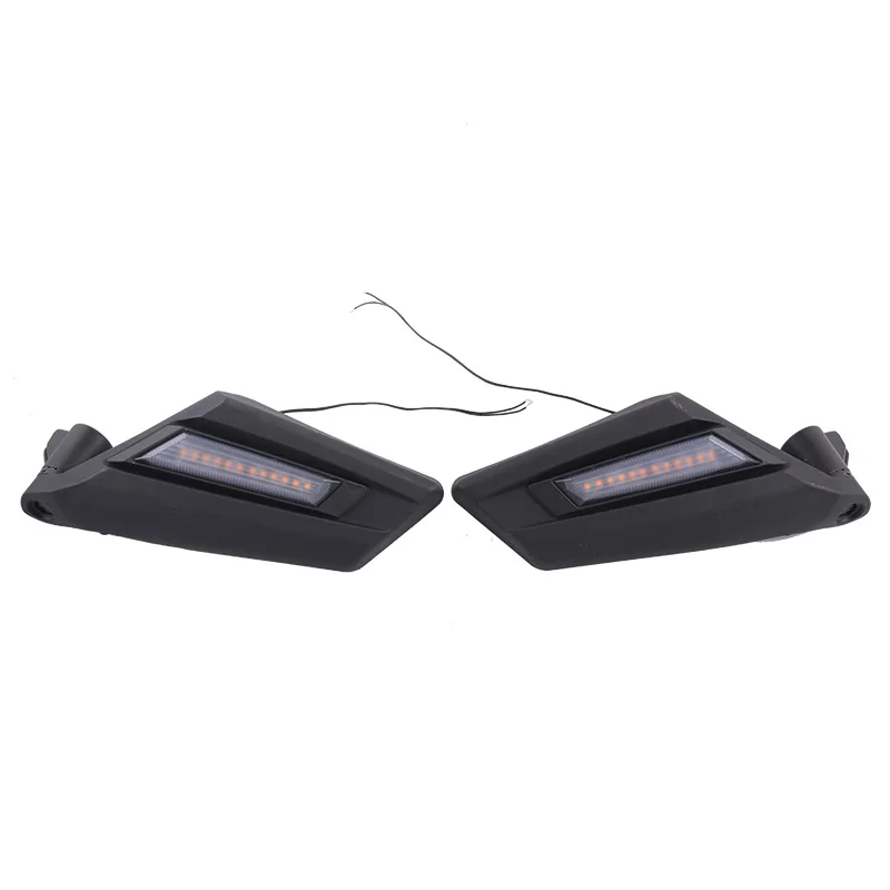 

Боковые зеркала зеркало заднего вида с желтым поворотным светом для Can Am Maverick X3 Max R X3 R UTV