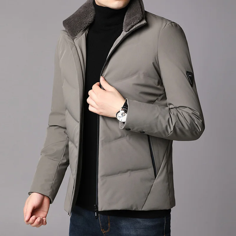 Down Jacket Men Famouse Brand Camouflage Thick Men's Down Coats Warm Windbreaker Long Coat Winter For Men High Quality Coat
