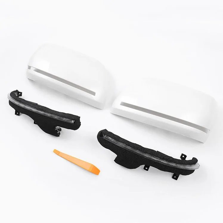  2008-2019 LC200 FJ200 Flowing LED Side Rear-View Mirror Cover Replacement For Toyota Land Cruiser 2 - 4000114323864
