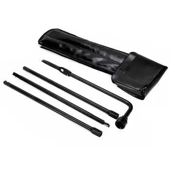 

L-wrench Set Spare Tire Jack Handle / Wheel Lug Wrench Repair Tools Set Wrench Set Fit For Chevy Silverado Gmc Tool Kit