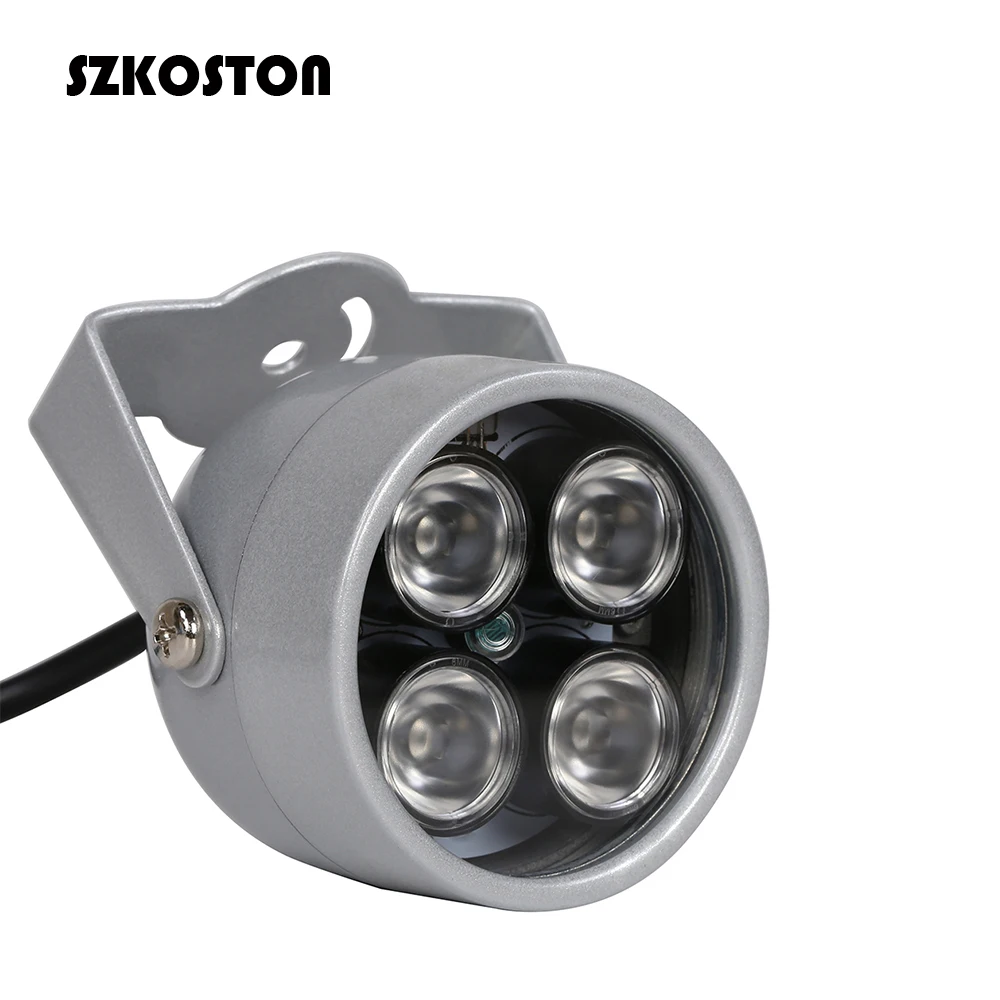 

New For CCTV LEDS 4 Array IR Led illuminator Light IR Infrared Waterproof Night Vision CCTV Fill Light For CCTV Camera ip camera