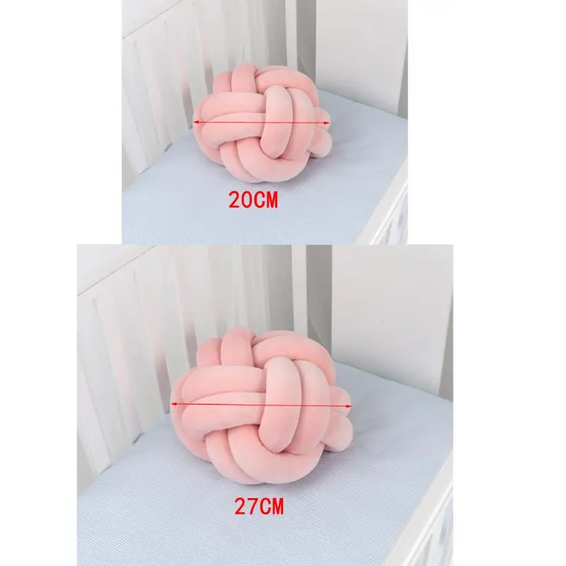 Мягкий Мяч-клубок подушки кровать набивная Подушка, домашний декор подушечка в форме шарика плюшевый бросок R7RC