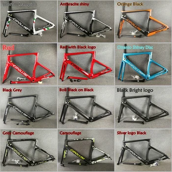 

Good quality T1100 3K MCipollini NK1K Disc carbon road frame Disk bicycle Frameset with XS-S-M-L-XL 22 colors for your selection