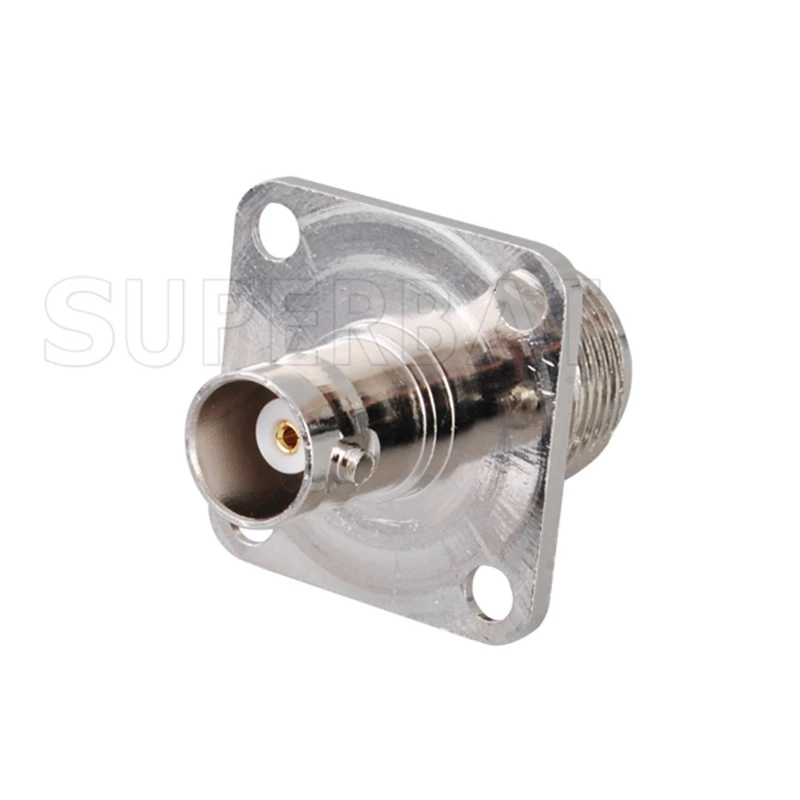 

Superbat 5pcs N-BNC Adapter N Jack to BNC Female Panel Mount RF Coaxial Connector