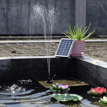 

Solar-Powered Pump Brushless DC Solar Power Fountain Pool Water Pump Garden Plants Watering Kit solar pond pump kit