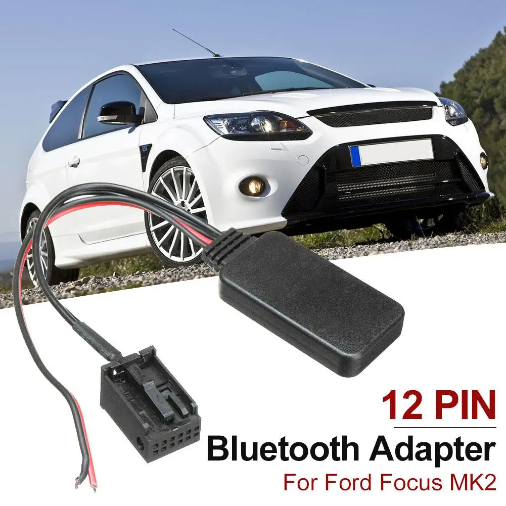 Bluetooth Audio Cable For Ford For Focus Mk2: 2005 Onwards For Ford For C-MAX Mk1: 2003 Onwards For Ford For Mondeo Mk3