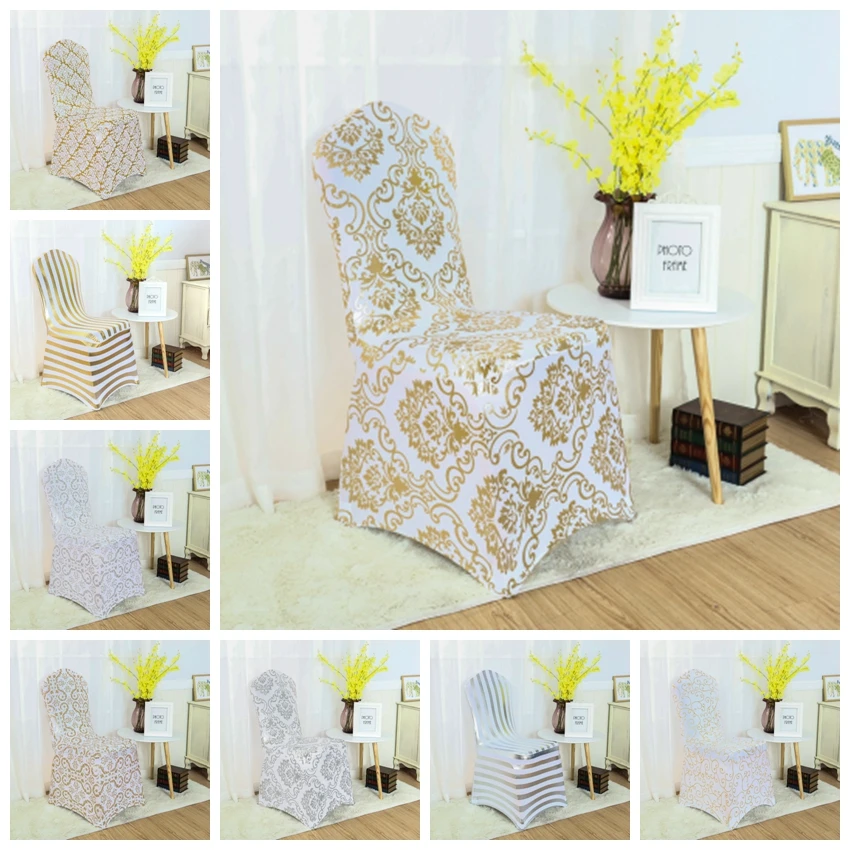 Чехол для стула из спандекса с принтом 8 цветов|printed chair covers|spandex coverchair cover |