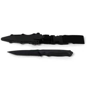 

FBIL-Outdoor Enthusiasts M9 Cs Cosplay Prop Combat Bayonet Modeling Rubber Train Sheath Knife Model Toy Sword