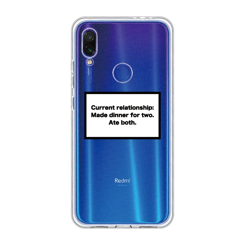 Положительный хороший Vibe счастливый смешной цитата для Xiaomi mi красный mi Note 5 6 7 8 9 lite Pro Plus Мягкий тонкий защитный прозрачный чехол из ТПУ - Цвет: 4